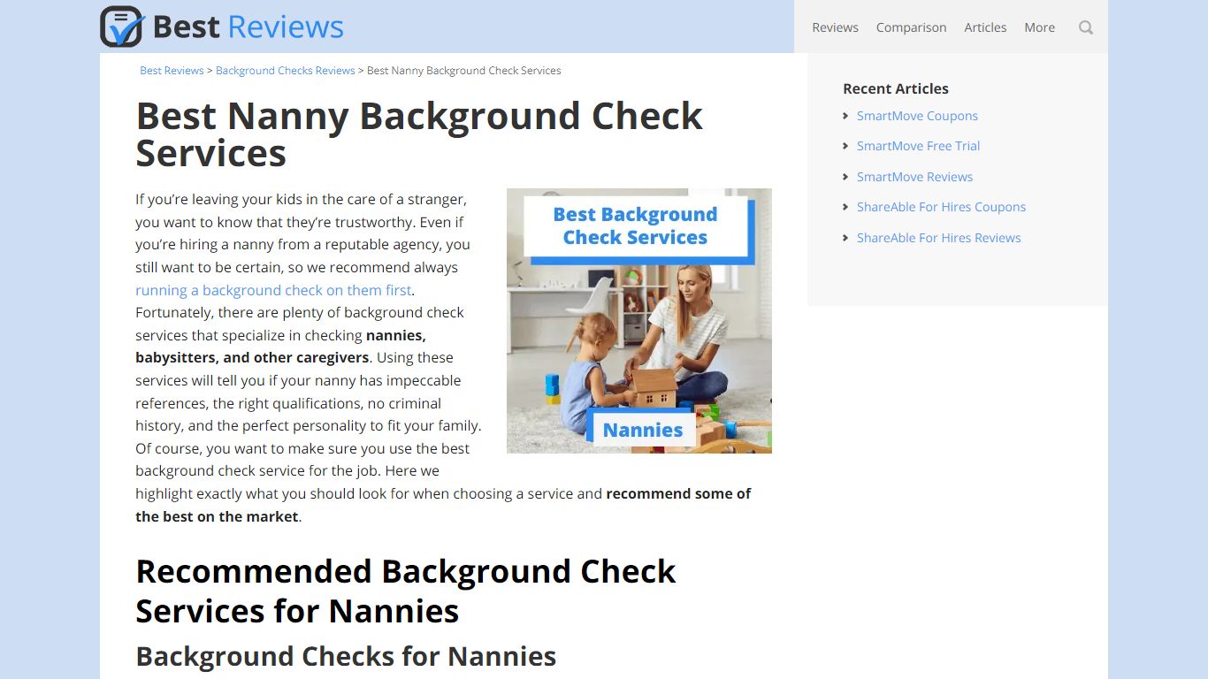 Best Nanny Background Check Services